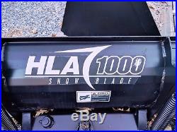 Used 72 Hla Snow Blade/plow Quick Attach, John Deere, Kioti, New Holland Kubota