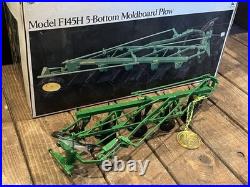 VTG 1994 John Deere F145H 5 Bottom Moldboard Plow #6 Precision Classics 116 2C