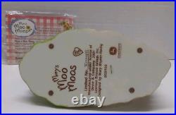 VTG 2001 Mary's Moo Moos John Deere Boy/Horse Plow Figurine 7 x 3.75 #858900