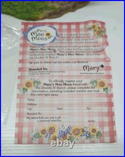 VTG 2001 Mary's Moo Moos John Deere Boy/Horse Plow Figurine 7 x 3.75 #858900