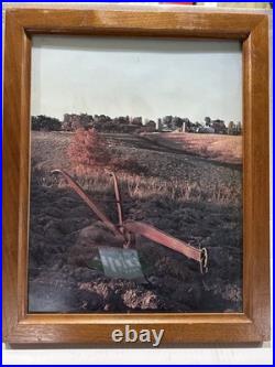VTG/Original-Framed 1973-77 John Deere KC Branch-Original Self-Scour Plow Print