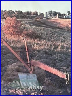 VTG/Original-Framed 1973-77 John Deere KC Branch-Original Self-Scour Plow Print