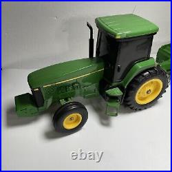 VTG Y2K Ertl John Deere 8200 Radio Controlled Tractor, Trailer & Disk Plow 1/16