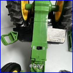 VTG Y2K Ertl John Deere 8200 Radio Controlled Tractor, Trailer & Disk Plow 1/16