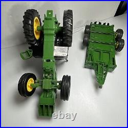 VTG Y2K Ertl John Deere 8200 Radio Controlled Tractor, Trailer & Disk Plow 1/16