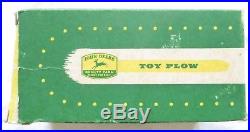 Vintage 1950's Eska John Deere 1/16 Scale Toy 2 Bottom Plow Mib