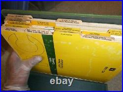 Vintage 1961-78 Bound John Deere Parts Catalogs Clod Buster and Many Plows