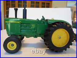 Vintage 1970 Ertl 116 John Deere 5020 Tractor, #555, withF660 4 Bottom Plow #527