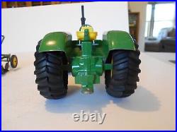 Vintage 1970 Ertl 116 John Deere 5020 Tractor, #555, withF660 4 Bottom Plow #527