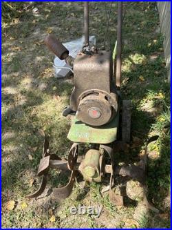 Vintage 1971 John Deere 324 tiller