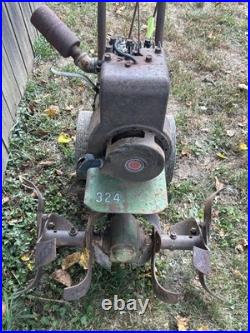 Vintage 1971 John Deere 324 tiller