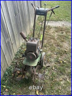 Vintage 1971 John Deere 324 tiller