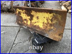 Vintage 42in John Deere 110/210 Tractor Snow Blade