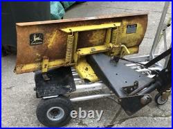Vintage 42in John Deere 110/210 Tractor Snow Blade