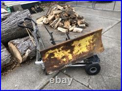 Vintage 42in John Deere 110/210 Tractor Snow Blade