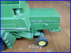 Vintage ERTL #599 DIE-CAST 1/16 John Deere Cast Iron Grain Plow Toy Tractor