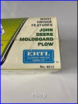 Vintage ERTL John Deere Moldboard Plow 1/25 Model Kit #12 No. 8012 Sealed Box
