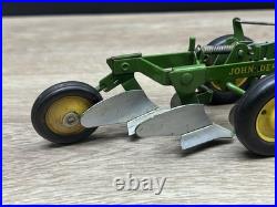 Vintage ERTL Original 1/16 ESKA John Deere Plow Tractor Farm Toy