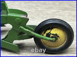 Vintage ERTL Original 1/16 ESKA John Deere Plow Tractor Farm Toy