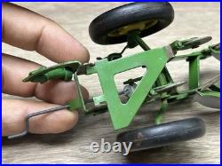 Vintage ERTL Original 1/16 ESKA John Deere Plow Tractor Farm Toy