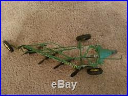 Vintage Ertl John Deere 4 Bottom Plow Collectible Toy