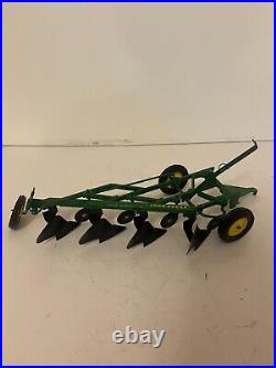 Vintage Ertl John Deere 536 Farm Set Tractor, Wagon, Plow