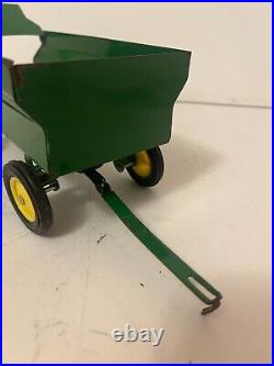 Vintage Ertl John Deere 536 Farm Set Tractor, Wagon, Plow