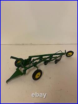 Vintage Ertl John Deere 536 Farm Set Tractor, Wagon, Plow