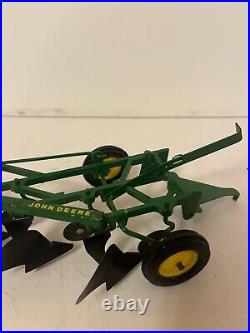 Vintage Ertl John Deere 536 Farm Set Tractor, Wagon, Plow