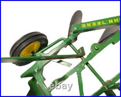 Vintage John Deer Lot 3 3020 Tractor, Wheel Disc, Bottom Plow ERTL Diecast Steel Vintage John Deer Lot 3 3020 Tractor, Wheel Disc, Bottom Plow ERTL Diecast Steel