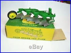 Vintage John Deere 3 Pt. 4 Bottom Plow with Box