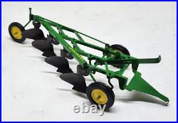 Vintage John Deere 4-Bottom Plow By Ertl 1/16 Scale In Ice Cream Box