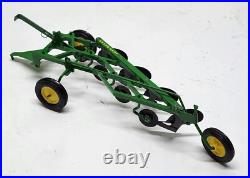 Vintage John Deere 4-Bottom Plow By Ertl 1/16 Scale In Ice Cream Box