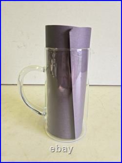 Vintage John Deere Advertising Etched Glass Pitcher 1880 Deere & Co. Plow Logo Vintage John Deere Advertising Etched Glass Pitcher 1880 Deere & Co. Plow Logo