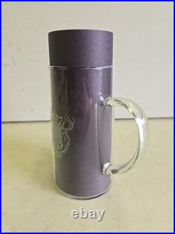 Vintage John Deere Advertising Etched Glass Pitcher 1880 Deere & Co. Plow Logo Vintage John Deere Advertising Etched Glass Pitcher 1880 Deere & Co. Plow Logo