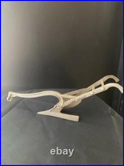 Vintage John Deere Cast Iron Salesman Sample Miniature Plow Estate Find