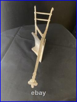 Vintage John Deere Cast Iron Salesman Sample Miniature Plow Estate Find