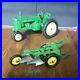 Vintage_John_Deere_Toy_Tractor_Plow_2_Pcs_Eska_Model_60_Cast_Metal_Green_Farm_01_reh