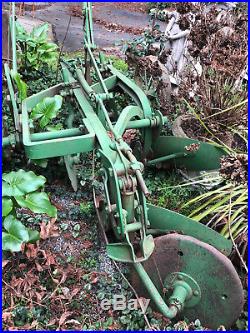 Vintage John Deere Tractor Plow PU/Buyer Ship
