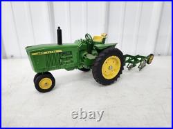 Vintage Original 1/16 Ertl John Deere 3010 Toy Tractor With 4 Bottom Plow Vintage Original 1/16 Ertl John Deere 3010 Toy Tractor With 4 Bottom Plow