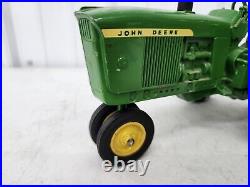 Vintage Original 1/16 Ertl John Deere 3010 Toy Tractor With 4 Bottom Plow Vintage Original 1/16 Ertl John Deere 3010 Toy Tractor With 4 Bottom Plow