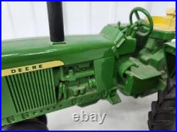 Vintage Original 1/16 Ertl John Deere 3010 Toy Tractor With 4 Bottom Plow Vintage Original 1/16 Ertl John Deere 3010 Toy Tractor With 4 Bottom Plow