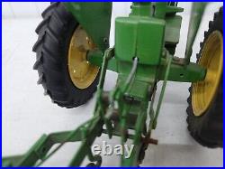 Vintage Original 1/16 Ertl John Deere 3010 Toy Tractor With 4 Bottom Plow Vintage Original 1/16 Ertl John Deere 3010 Toy Tractor With 4 Bottom Plow