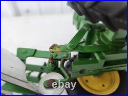 Vintage Original 1/16 Ertl John Deere 3010 Toy Tractor With 4 Bottom Plow Vintage Original 1/16 Ertl John Deere 3010 Toy Tractor With 4 Bottom Plow