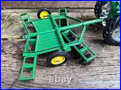 Vintage Tru Scale Tractor John Deere Disc Harrow Farm Implement Die Cast Toy