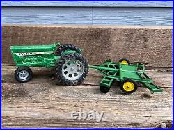 Vintage Tru Scale Tractor John Deere Disc Harrow Farm Implement Die Cast Toy