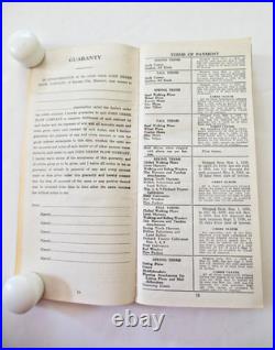 Vintage Wholesale Prices and 1939 Contract with John Deere Plow Company