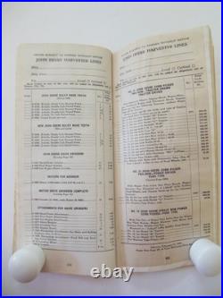 Vintage Wholesale Prices and 1939 Contract with John Deere Plow Company
