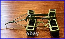 Vtg 50's Eska Tru-Scale John Deere Disc Harrow Plow 116 Scale Farm Tractor Toy