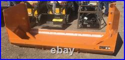 Wolverine 8' SNOW PUSHER / BOX- CAT SKID STEER QUICK ATTACH SP-15-84W